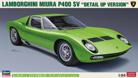 Hasegawa - Lamborghini Miura P400 SV Detail 1:24