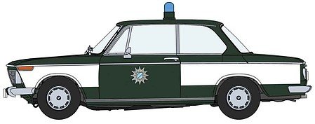 Hasegawa - BMW 2002ti Police Car 1:24