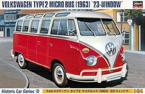 Hasegawa - 1963 VW Type 2 Micro Bus 1:24