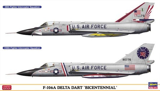 Hasegawa - F-106A Delta Dart Bicentennial 2pk 1:72