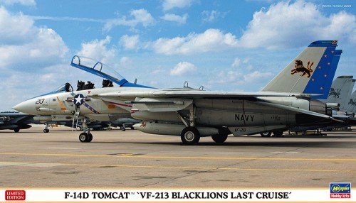 Hasegawa - F-14D Tomcat VF-213 Blacklions 1:72