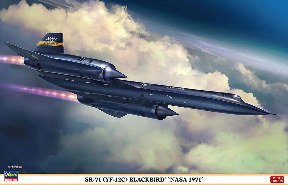 Hasegawa - SR-71 Blackbird NASA 1971 1:72