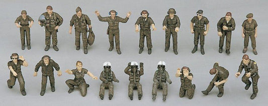 Hasegawa - Us Pilot/Ground Crew Set 1:48