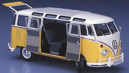 Hasegawa - '63 Volkswagen Type2 Microbus w/int 1:24
