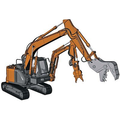 Hasegawa - Hitachi Dbl Arm WorkingMachine Astaco:35