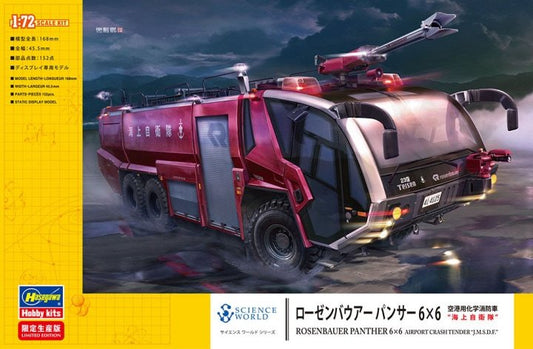 Hasegawa - Rosenbauer Panther 6x6 Fire Engine 1:72