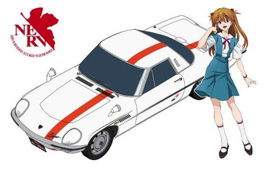 Hasegawa - Evangelion NERV Coupe w/Asuka Fig 1:24