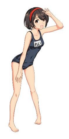 Hasegawa - Egg Girl Swim Suit 1:12