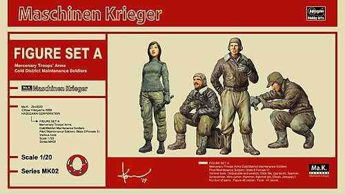 Hasegawa - Maschinen Krieger Figure Set 1:20