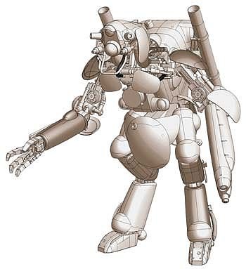 Hasegawa - Interceptor Grosser Hund Humanoid 1:20