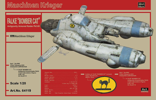 Hasegawa - Antigravity Armored Raider Pkf.85 1:20