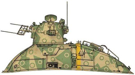 Hasegawa - Maschinen Krieger Nutcracker Hover Tank