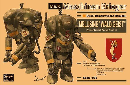 Hasegawa - Maschinen Krieger Melusine Wald G. 1:35