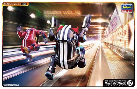 Hasegawa - MechantroWeGo #17 Flame & Jet Black 1:35