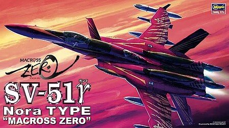 Hasegawa - Macross Zero SV51y Nora Type Fightr 1:72