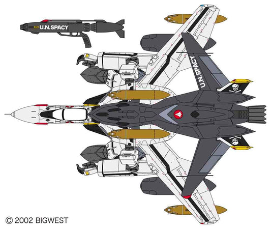 Hasegawa - Vf-0S Gerwalk w/Ghost Macross Zero 1:72