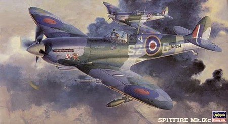 Hasegawa - Spitfire MK IXC RAF Fighter 1:48