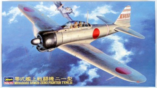 Hasegawa - Mitsubishi A6M2b Zero Type 21 ZEKE 1:48