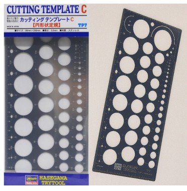 Hasegawa - Circular Shape Ruler Scribing Template