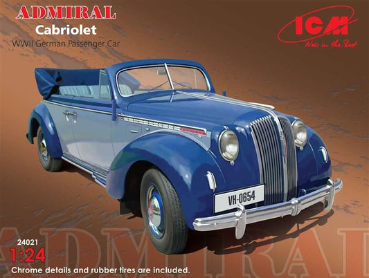 ICM - German Admiral Convertibl 1:24