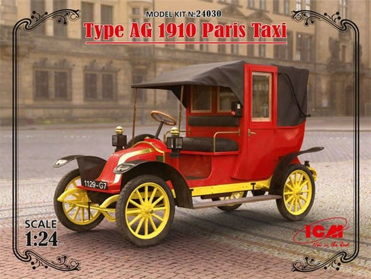 ICM - 1910 Type AF Paris Taxi 1:24