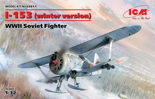 ICM - WWII Soviet I153 Chaika Biplane 1:32