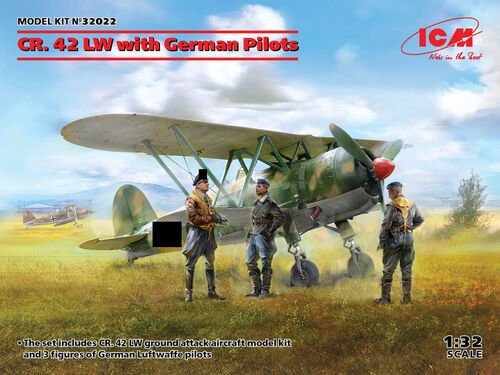 ICM - CR.42 LW w/pilots 1:32