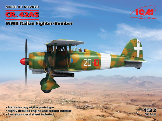 ICM - CR.42AS WWII Italian Fighter-Bomber 1:32