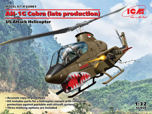 ICM - AH1G Cobra Attack Heli US Army Late 1:32