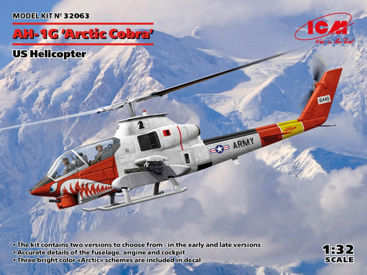 ICM - US Army H1G Artic Cobra Helicopter 1:32