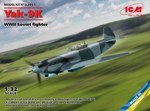ICM - WWII Soviet Yak 9K Fighter 1:32