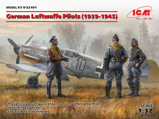 ICM - WWII German Luftwaff Pilots '39-'42 1:32