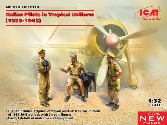 ICM - Italian Pilots Tropical '39-'43 1:32