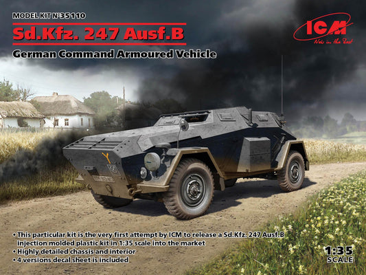 ICM - SdKfz 247 Ausf B German Command Veh 1:35