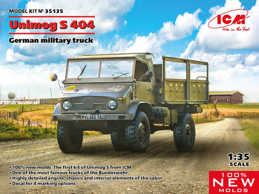 ICM - German Unimog S 404 Military Truck 1:35