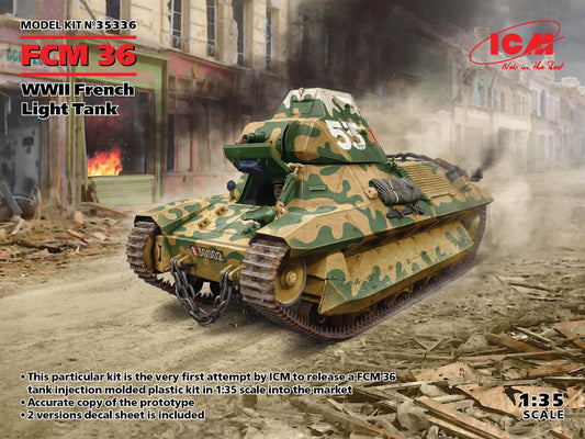ICM - WWII FCM36 French Light Tank 1:35