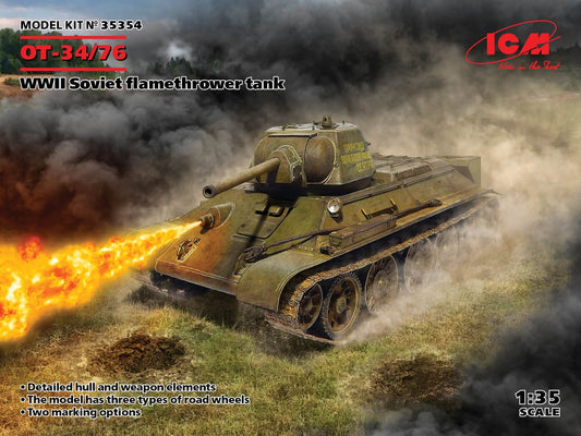 ICM - OT-34/76 WWII Soviet Flamethrower Tank