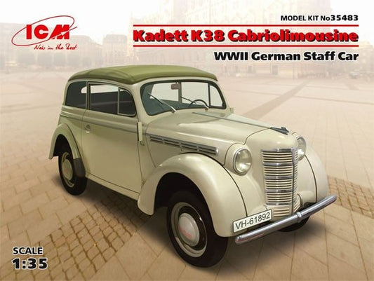 ICM - WWII German Kadett K38 Conv Staff Car:35