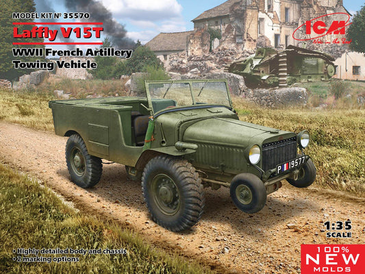ICM - WWII French Laffly V15T Artil. Tow 1:35