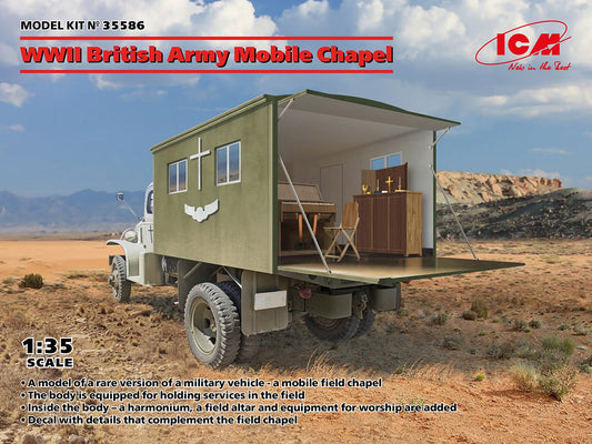 ICM - WW2 British Army mobile chapel 1:35