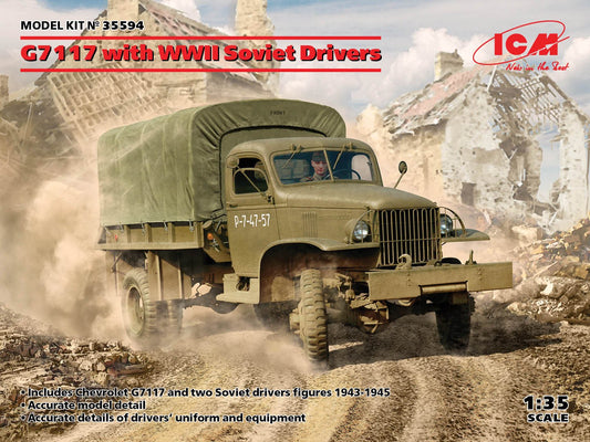 ICM - G7117 W/WWII Soviet Drivers 1:35