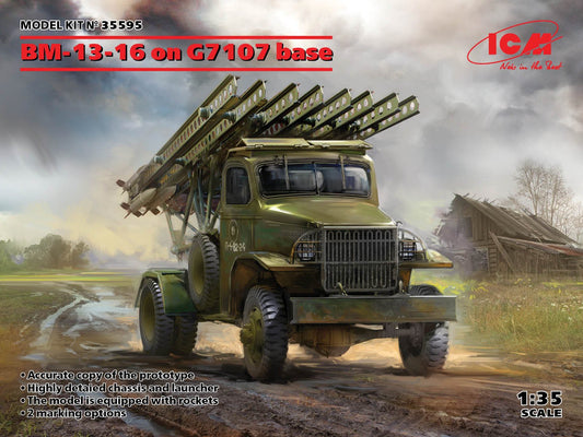 ICM - Soviet BM13-16 MLRS on G7107 1:35