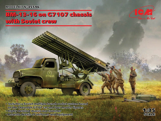 ICM - BM-13-16 on G7107 Chassis W/Soviet Crew