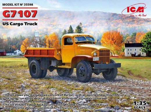 ICM - US G7107 Cargo Truck 1:35