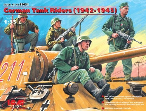 ICM - GERMAN TANK RIDERS 1942-45 :35