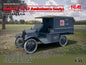 ICM - WWI 1917 Model T ambulance, early 1:35