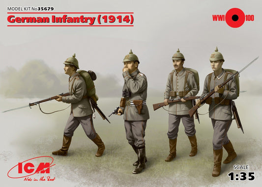 ICM - GERMAN INFANTRY 1914 1:35