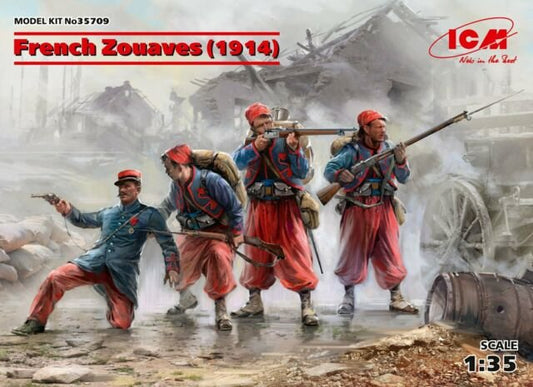 ICM - French Zouaves 1914(4) 1:35