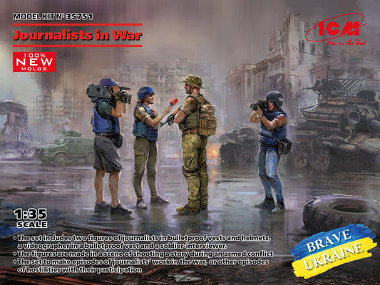 ICM - Journalists in War 4 figs 1:35