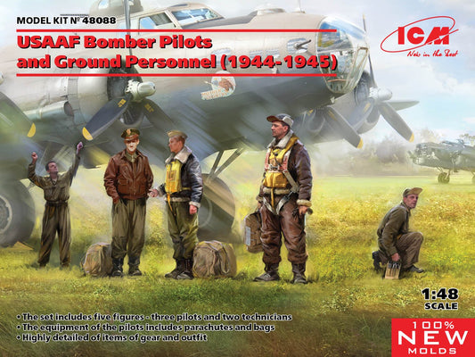 ICM - USAAF Bomber Pilots + Crew 1:48